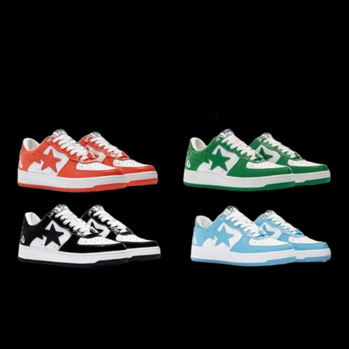A Bathing Ape Bapesta Lows DripHaus