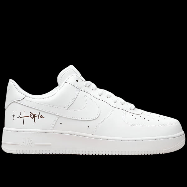 Cactus Jack & Utopia X Nike Air Force 1 White DripHaus