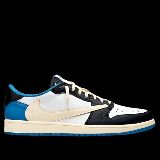 Travis Scott Jordan 1 Lows Fragment DripHaus