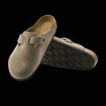 Birkenstock Boston Soft Footbed Taupe DripHaus